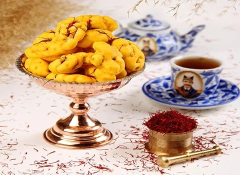 تصویر 2 از خرید نقل زعفرانی گردویی + قیمت فروش استثنایی