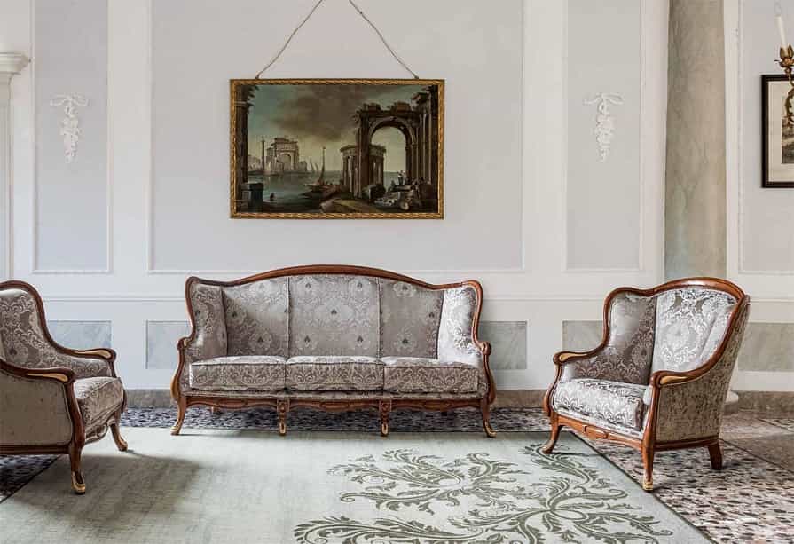 راهنمای خرید مبل سلطنتی قهوه ای + قیمت عالی