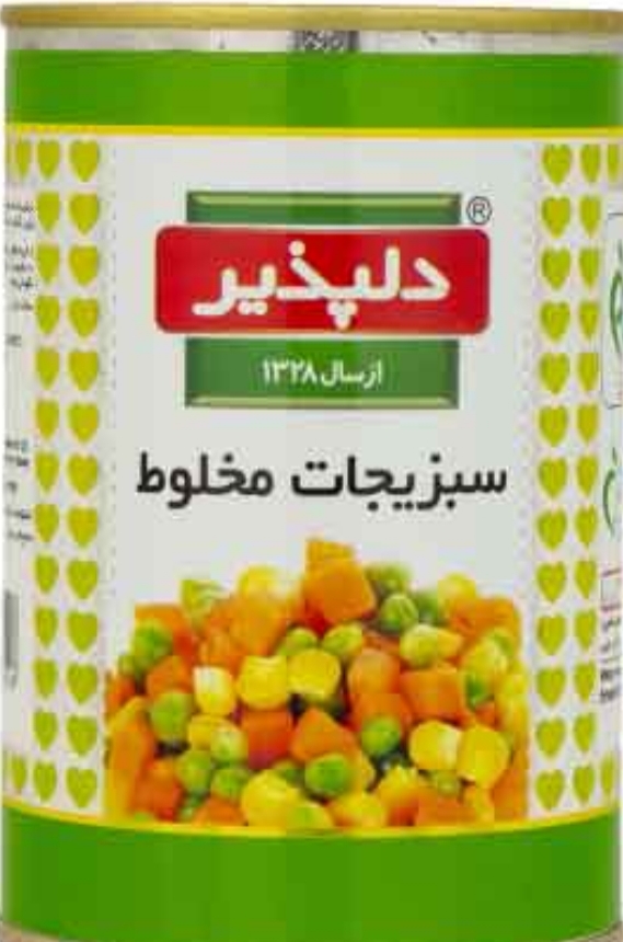 خرید فوق العاده کنسرو مخلوط سبزیجات + فروش ویژه
