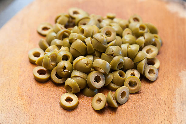 قیمت خرید زیتون اسلایس شده سبز عمده به صرفه و ارزان