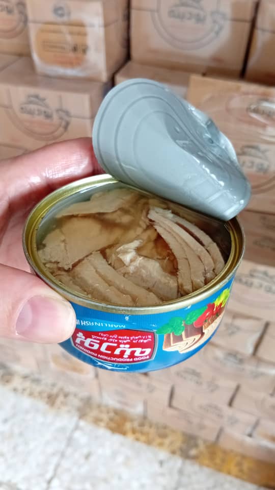 تن ماهی پودینه