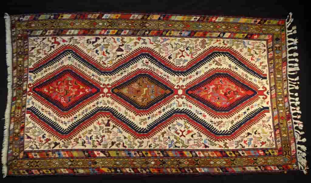 تصویر 4 از قیمت خرید گلیم دستباف سوزنی با فروش عمده