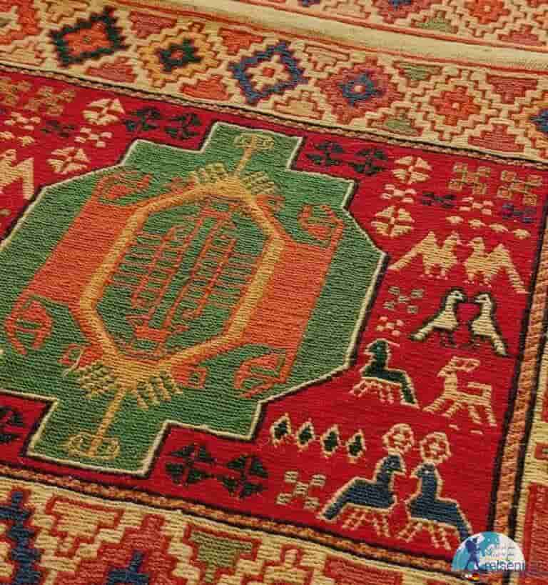 تصویر 1 از قیمت خرید گلیم دستباف سوزنی با فروش عمده