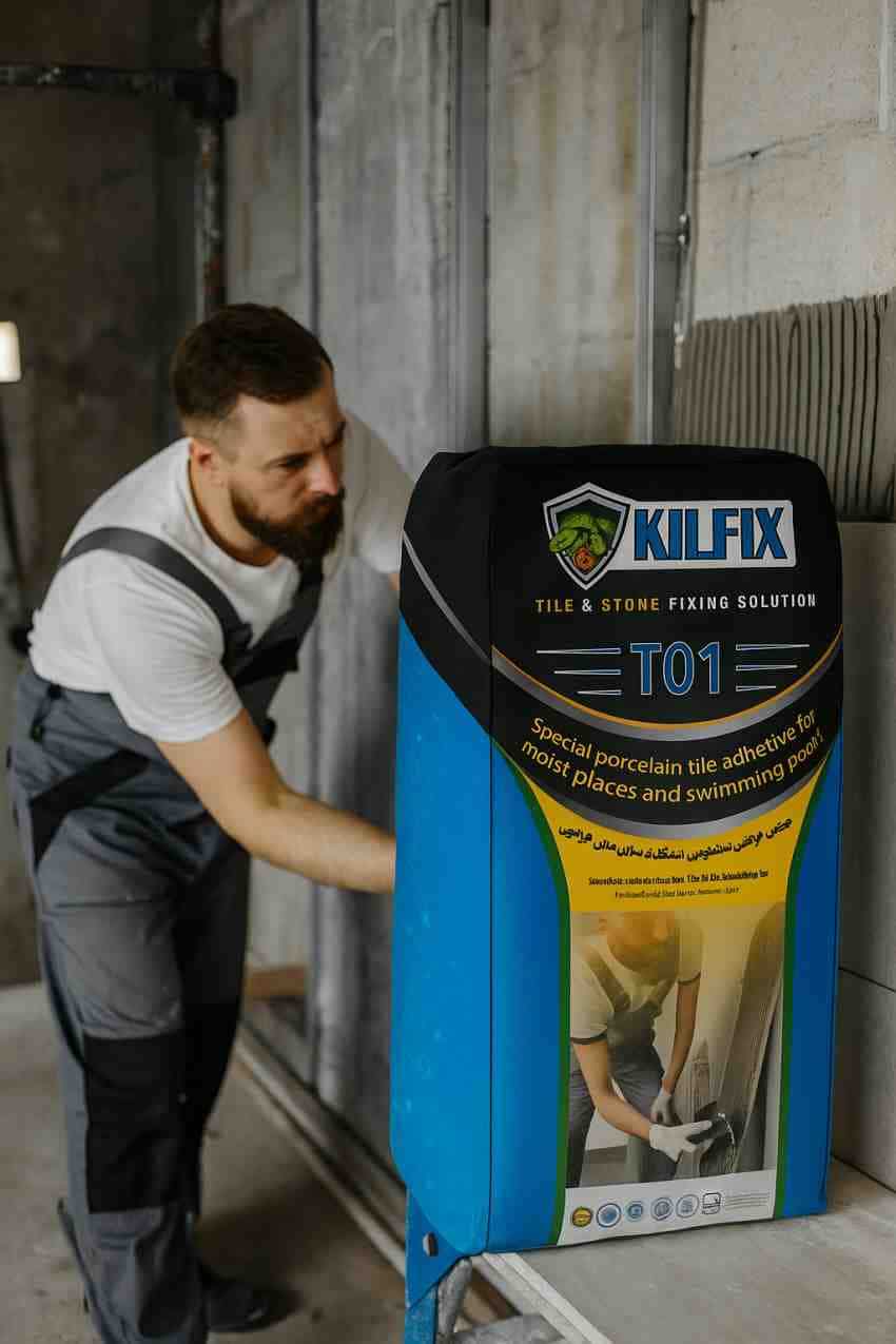 خرید چسب کاشی استخری + قیمت فروش استثنایی