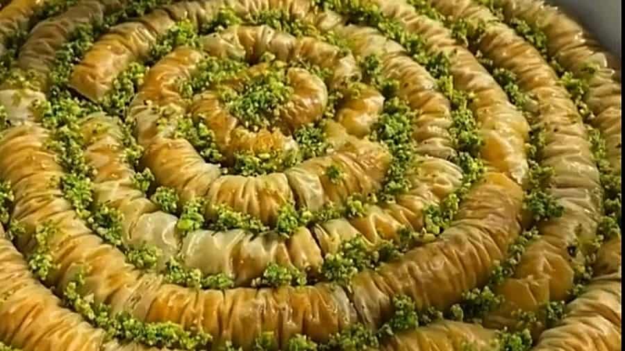 تصویر 1 از قیمت خرید باقلوا پیچی + فروش ویژه