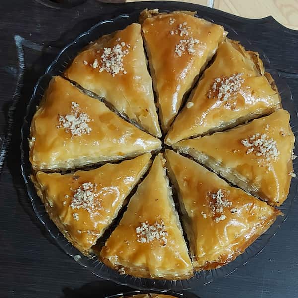 تصویر 1 از قیمت خرید باقلوا پیتزایی + فروش ویژه