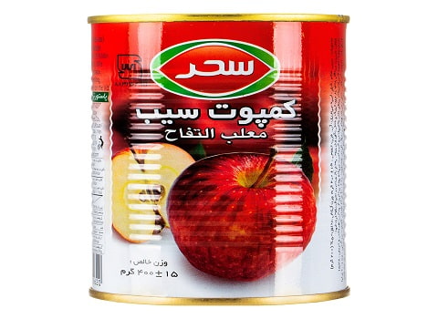 تصویر 4 از قیمت خرید کمپوت سیب درجه یک + فروش ویژه