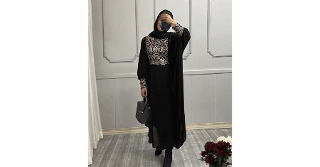 تصویر 5 از فروش مانتو حجاب عربی ساده + قیمت خرید به صرفه