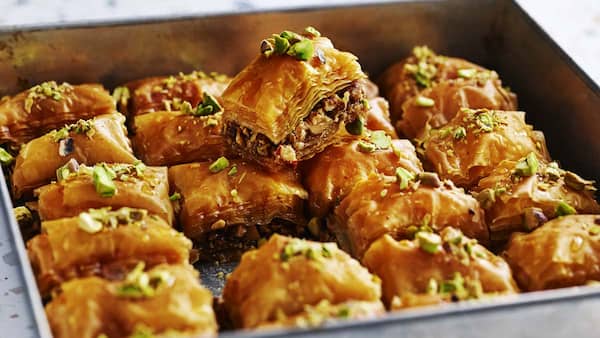 تصویر 2 از قیمت خرید باقلوا ترکی + فروش ویژه