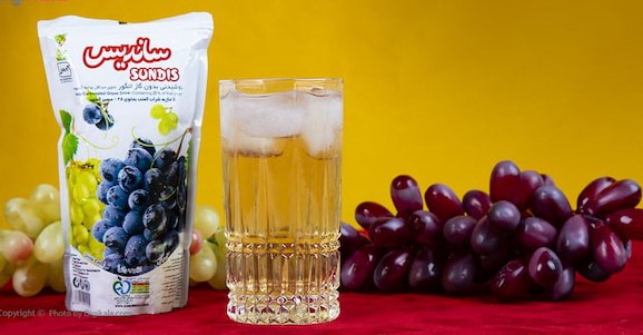 خرید آب انگور ساندیس + قیمت فروش استثنایی
