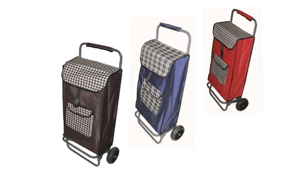 قیمت خرید چرخ دستی خرید بزرگ تاشو + فروش ویژه