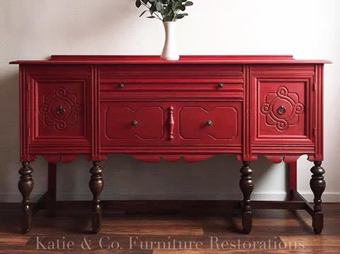 تصویر 2 از سفارش کنسول چوبی سبز جدید