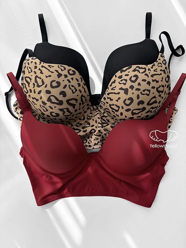 تصویر 1 از سوتین اسفنجی پایه بلند زنانه طرح پلانچ