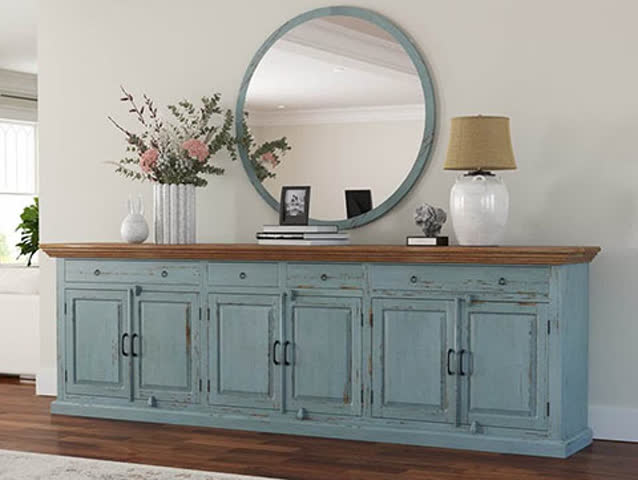 تصویر 1 از جدیدترین مدل کنسول نئوکلاسیک سفید