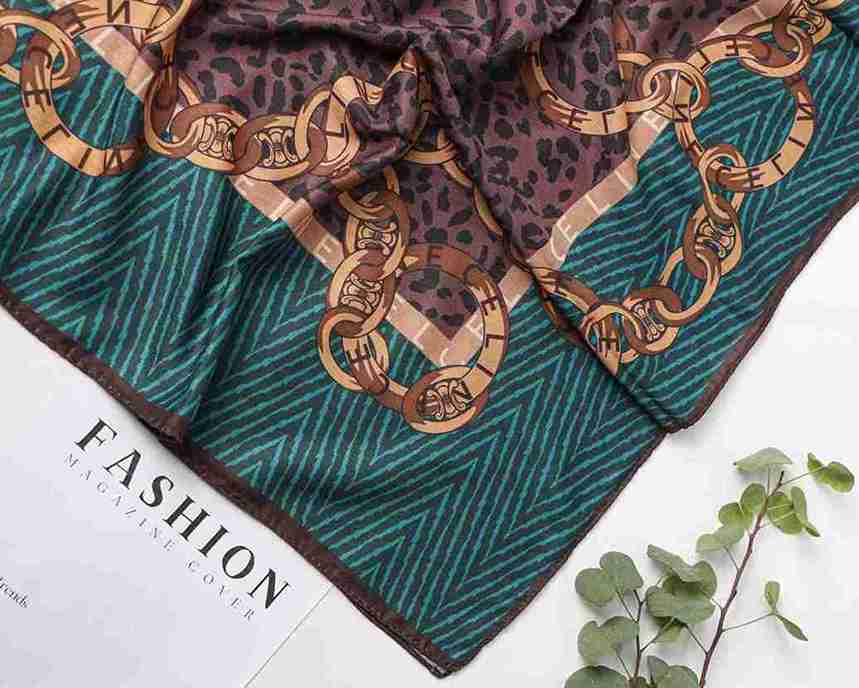 تصویر 1 از خرید روسری نخی پاییزه + قیمت فروش استثنایی