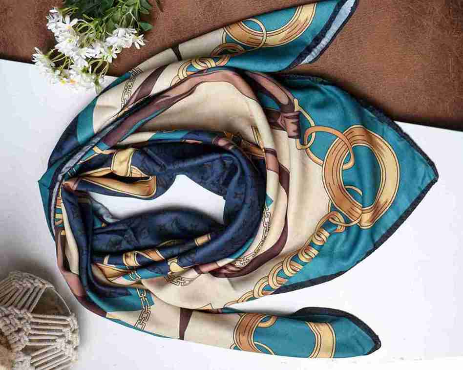 تصویر 5 از قیمت خرید روسری نخی سیا اسکارف + فروش ویژه