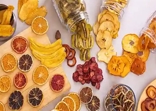 میوه‌ های خشک فرآوری‌ شده طبیعی