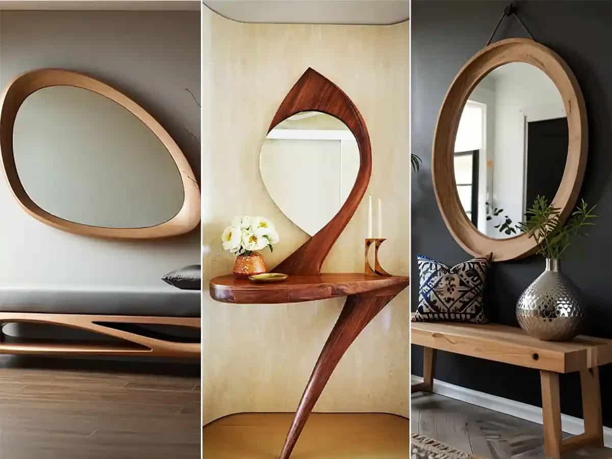 آینه و کنسول مدرن در انواع مدل ها و مناسب سخت پسندان