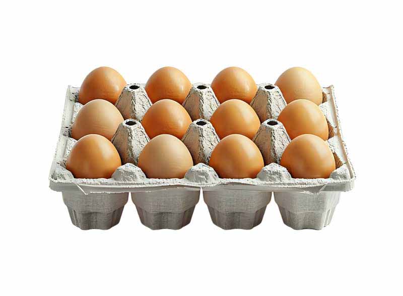 تصویر 1 از شانه تخم مرغ مقوایی سبک بهداشتی دوستدار محیط زیست