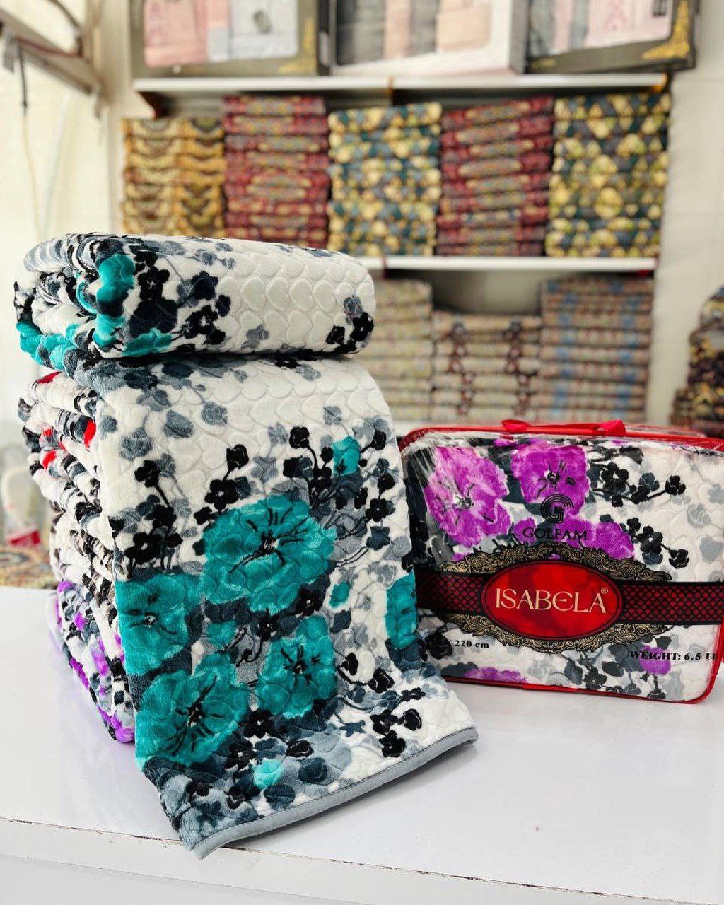 قیمت ارزان و با کیفیت و عمده پتو ایزابلا عروس یک نفره