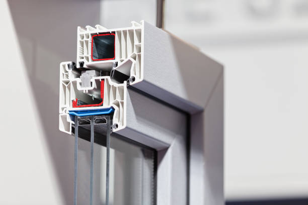 پنجره پروفیل استاندارد با فریم مستحکم و زیبایی چشم‌ نواز