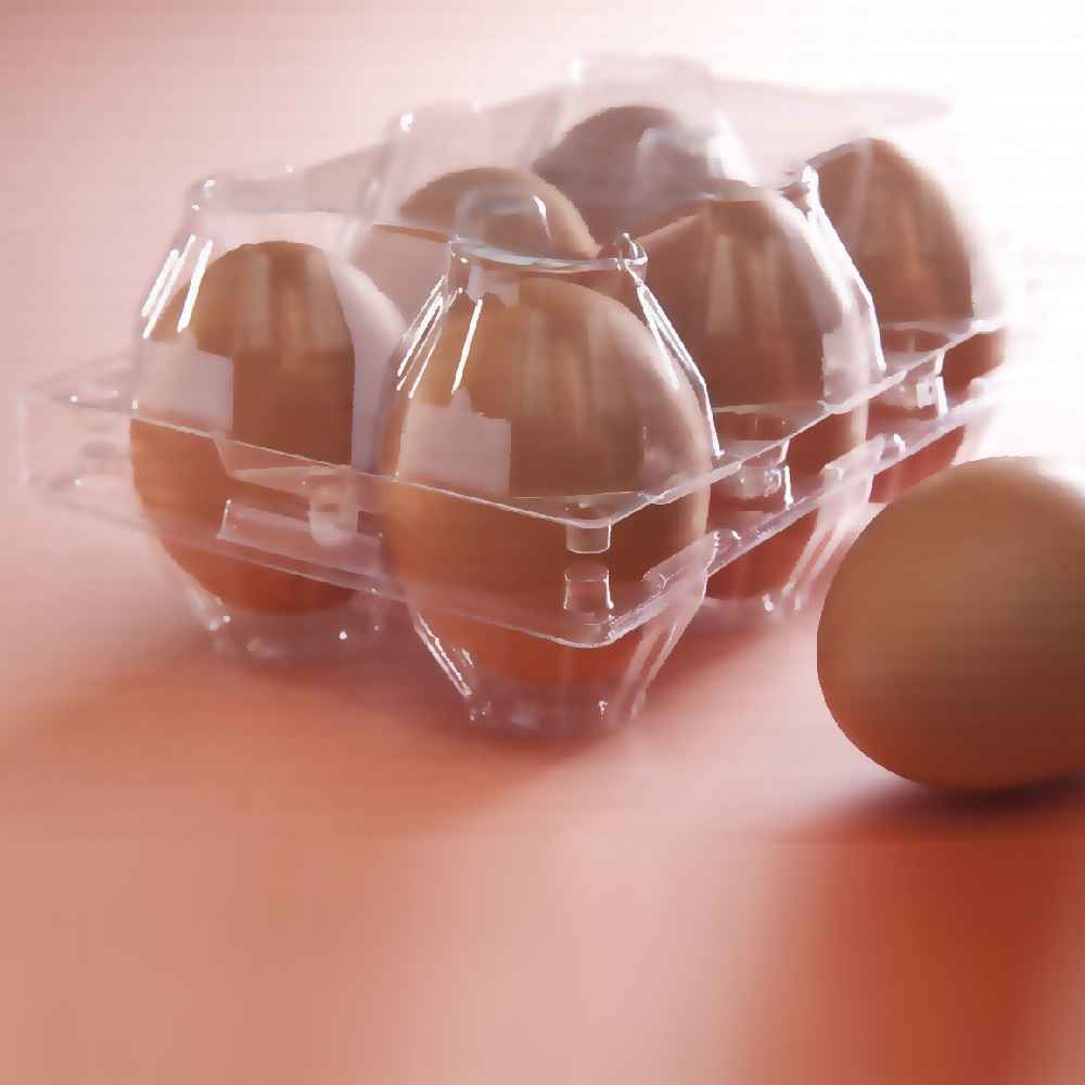 شانه تخم مرغ طلقی شفاف بادوام طراحی کاربردی