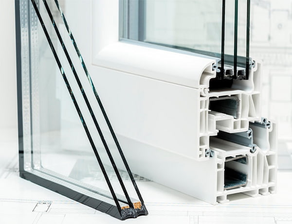 پروفیل یو پی وی سی پنجره برای ساختمان های مدرن