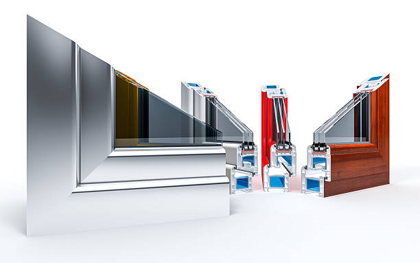 تصویر 1 از پنجره پروفیل استاندارد با فریم مستحکم و زیبایی چشم‌ نواز