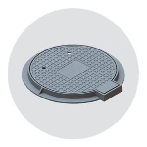 تصویر 4 از دریچه فاضلاب شهری چدنی دایره ای با طول عمر زیاد