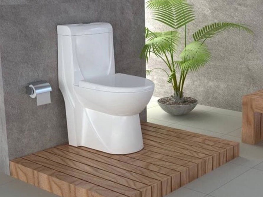 تصویر 2 از توالت فرنگی با طراحی مدرن و ارتفاع استاندارد