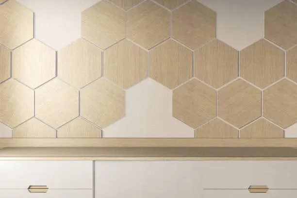 تصویر 1 از دیوار پوش چسبی آشپزخانه با طراحی مقاوم در برابر رطوبت