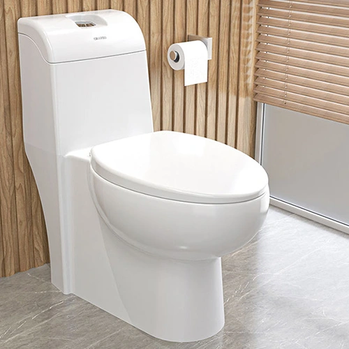 توالت فرنگی پایه دار چینی بهداشتی با تحمل وزن بالا