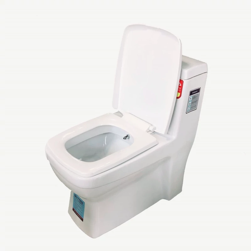 تصویر 4 از توالت فرنگی پایه دار چینی بهداشتی با تحمل وزن بالا