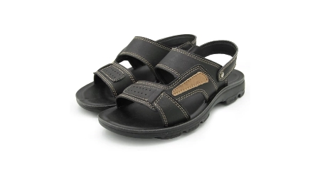 تصویر 2 از صندل مردانه طبی با کفی نرم و استاندارد برای پیاده‌ روی طولانی