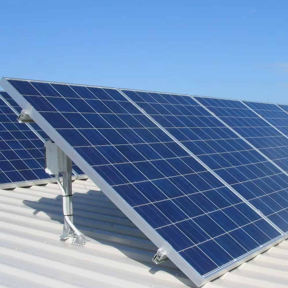 پنل خورشیدی ۷۱۰ وات دو طرفه مناسب پروژه‌ های صنعتی