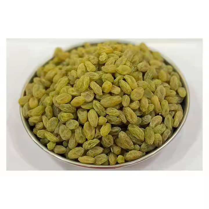 کشمش سبز تیزابی خشک شده در سایه