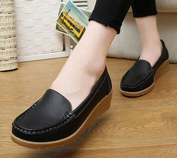 کفش زنانه طبی اداری با طراحی مدرن و استاندارد