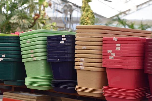 گلدان پلاستیکی گلخانه رشد سریع‌ تر نگهداری بهتر گیاهان