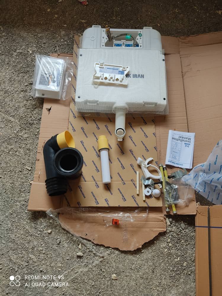 تصویر 2 از توالت فرنگی دیواری وال هنگ با کارکرد فلاش دو زمانه اقتصادی