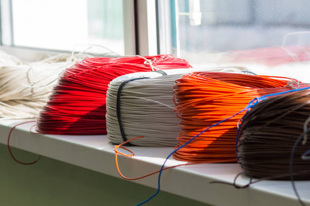 تصویر 5 از سیم افشان با روکش تفلون مخصوص مدارهای حساس