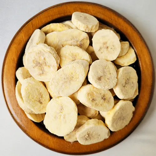 خرید و قیمت موز پفکی موز خشک پفکی فریز درایر