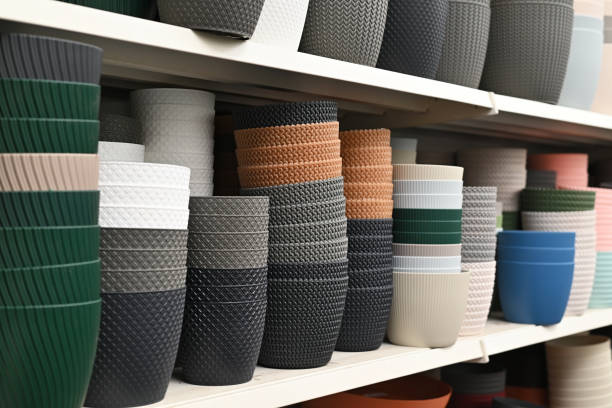 تصویر 1 از گلدان پلاستیکی طرح سایز متنوع هر نوع گیاه آپارتمانی