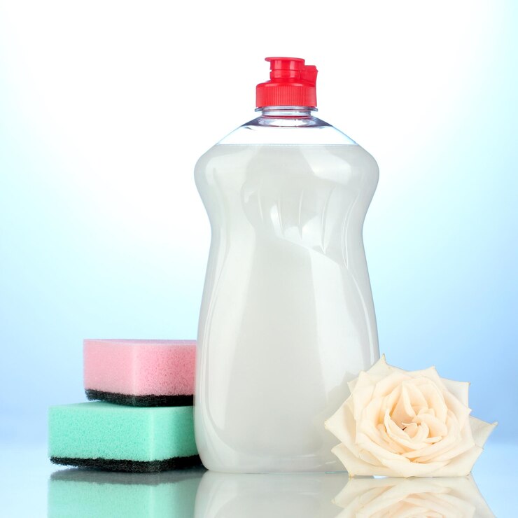 مایع ظرفشویی حاوی گلیسیرین با فرمول محافظ پوست