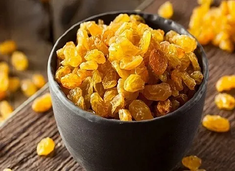 تصویر 2 از کشمش زرد قلمی دارای فیبر خام