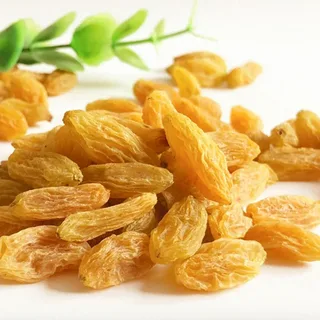 کشمش زرد قلمی دارای فیبر خام