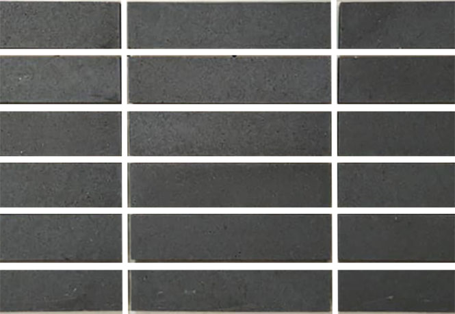 آجر نما مشکی با رنگ طبیعی و ماندگار