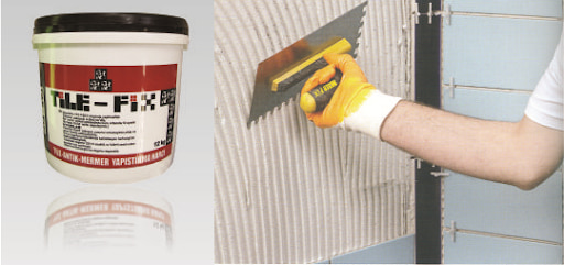 چسب کاشی تایل فیکس پودری آلمان با قدرت چسبندگی بالا