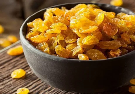 کشمش پلویی بدون هسته دانه‌ های یکدست و بافت نرم