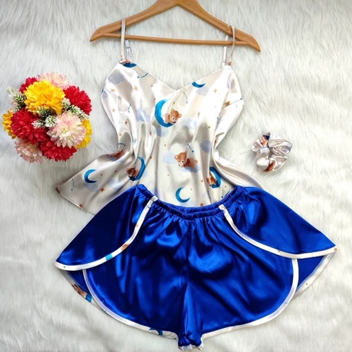 ست تاپ و شلوارک خرس خوابالو