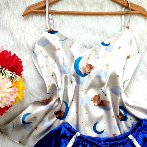 تصویر 1 از ست تاپ و شلوارک خرس خوابالو